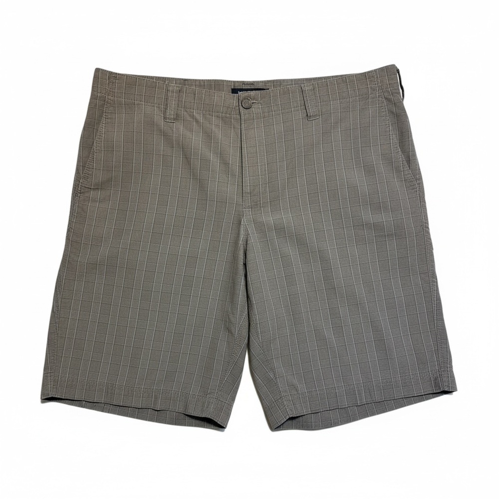 Eddie Bauer Men's Tan Striped Shorts